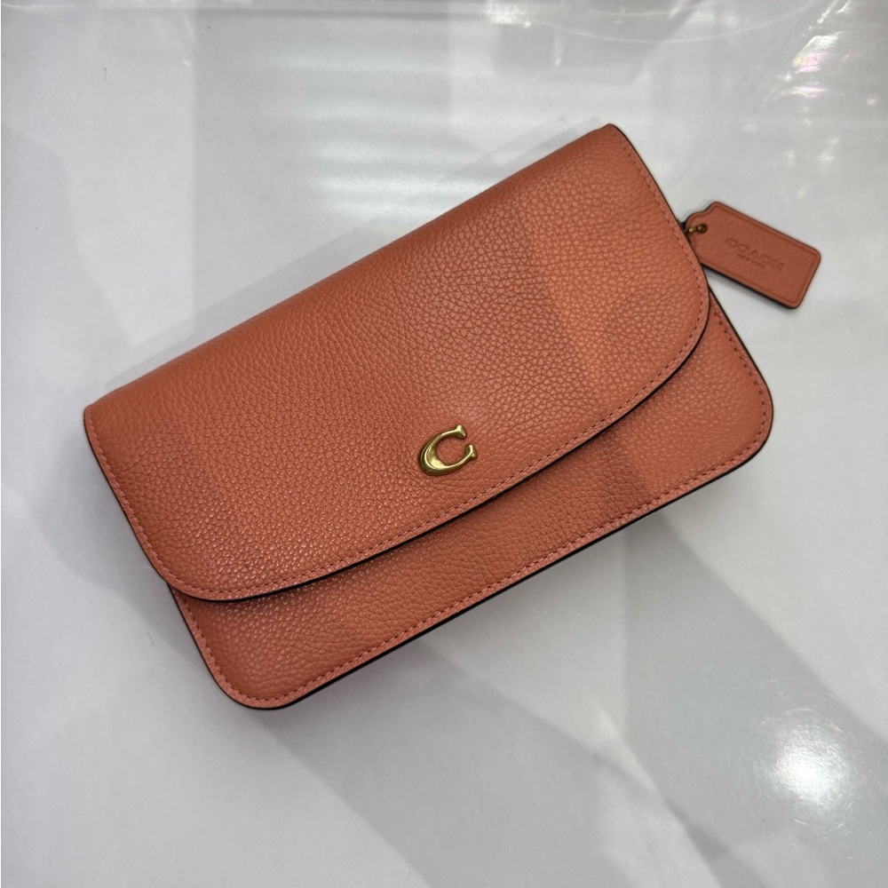 Coach Coral Leather Crossbody Bag